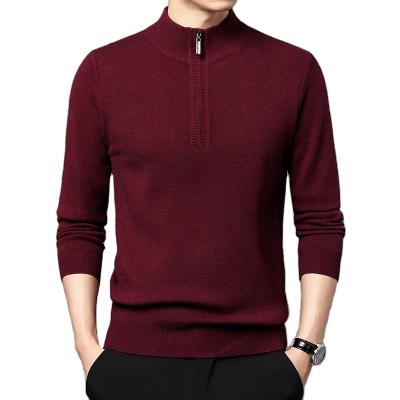 China Autumn/winter men's anti-pilling sweater thicken warm sweater men's wool O-neck sweater cashmere knitted pullover top XL M-4XL for sale