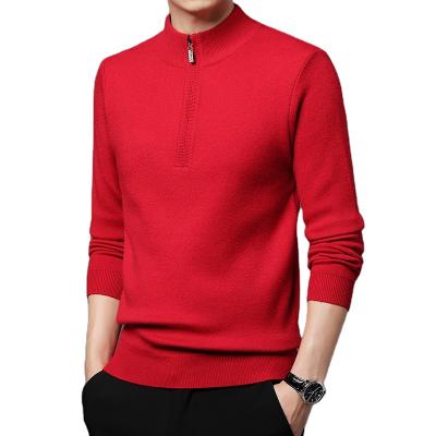 China 2021 Fashion Men's Anti-pilling Sweater Multicolor High Quality High Quality Half Turtle Neck Sweater Mens Optional Gifts for sale