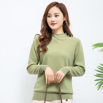 China Autumn And Winter Women's Sweater Women's Sweater Anti-wrinkle Warm And Thick Sweater Soft Knitted Elegant High-neck Sweater Women for sale