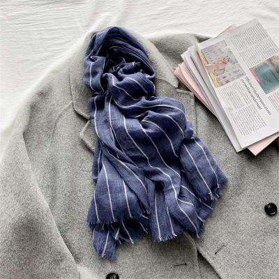 China Hot Sale Cotton Women Soft Simple Hijab Style Turkish Scarf Prayer Shawl Scarf With Tassel for sale