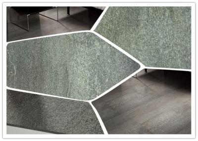 China Blue Slate Marble Look Porcelain Tile Bathroom Matte Surface Treatments for sale