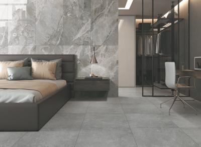 China Hotel Polished Porcelain Floor Tiles Breccia Stone Supermarket Living Room for sale