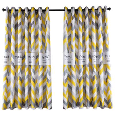 China Blackout Newly Designed European Printed Curtains In Living Room Curtains Are Reasonable In Price for sale