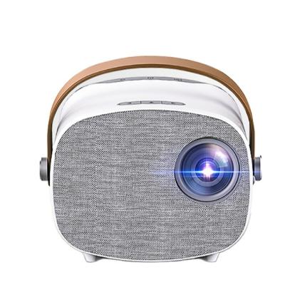 China Mini Projector YGPortable 230 LED Speaker Built-in Speakers 1000 Lumens 1080P Digital Home Theater Movie Projector for sale