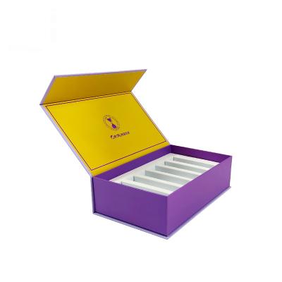 China Recyclable Custom Luxury Magnetic Paper Cardboard Lipstick Gift Box Skincare Perfume Bottle Packing Box for sale