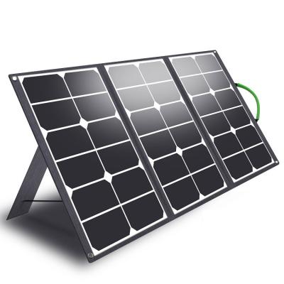 China UNIGO Products 60w 18v IP65 solar waterproof solarbook foldable portable fast charging solar panel for outdoor camping for sale