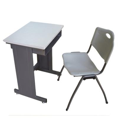 China Best quality comfortable school furniture PT-0604 cheap student desk and chair for sale