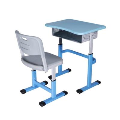 China Modern Modern Student Single Classroom Chair Student Tutoring Class Desk School Furniture for sale