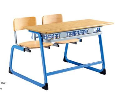 China School Sets (Furniture) School Desk Double Chair For 2person for sale