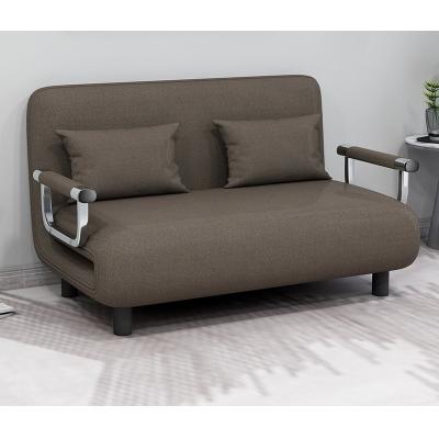 China Cheap Factory Price Adjustable (Height) Corner Folding Lazy Armchair Sofa Bed Ottoman Sofa Cum Single Bed for sale