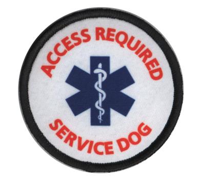 Κίνα Viable High Quality Customs Service Dog Badge Digital Printing Patches For Dog Vest προς πώληση