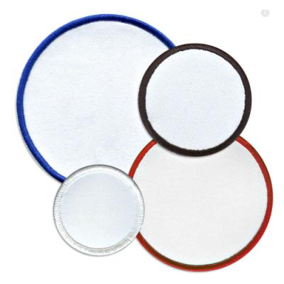 China Viable Cheaper Prices Custom Hook And Loop Backed Sublimation Blank Patch for sale