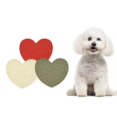 China Custom Viable Silicone Food Mat Pet Table Mat Silicone Dog Food Mat Dog Slow Feeder Slow Feeder for sale