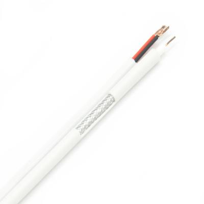 China High Quality CCTV Supplier China Rg59 Coaxial Cable With 2 Power Cable For Communication CCTV Camera for sale