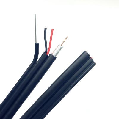 China Telecom Communication 305m Zhongtong rg6 cable with power with messenger for long distance transmission for sale