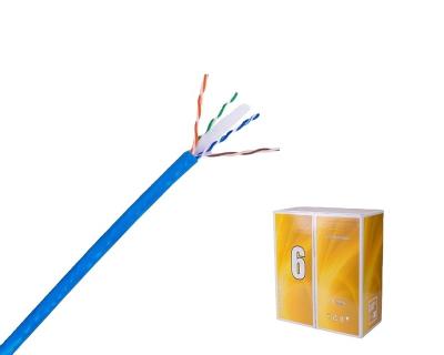 China Telecommunication Zhongtong Cat6 UTP Lan Cable for sale