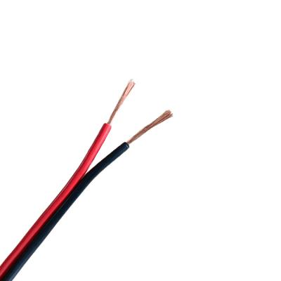 China Low Noise Professional Flexible Flat Core Monitor Loudspeaker Aluminum 2 Speaker Cable Audio Wire for sale