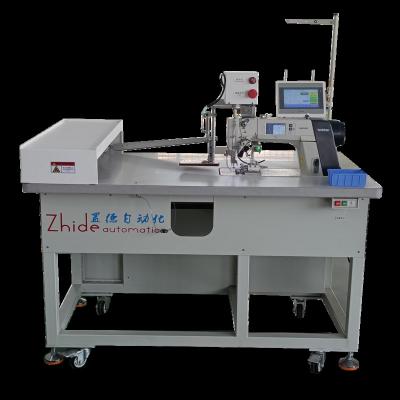 China Automatic sewing and material collection Industrial Sewing Machine Automatic Collar and Cuff Topstitch Machine For Shirt for sale