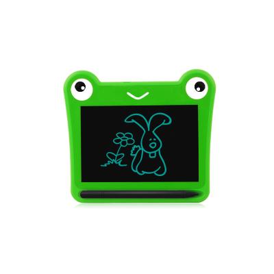 China Ketty Cartoon Self-adhesive Smart Frog Writing Board Kids 5 Inch Rechargeable Erasable Led Writing Boards For Kids for sale