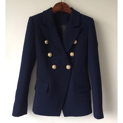 China Wholesale High Quality Office Formal Suit Ladies Blazers Ladies Anti-Wrinkle Solid Modest Tuxedo Dress for sale