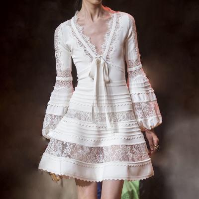 China Hot Manufacturers Clothing Girls Summer Sleeve Dress School Dress White Sexy Short Dress Long Casual Sexy Anti-Static Girl In Dress for sale