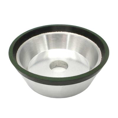 China Long Life High Performance Bowl Shape Resin Diamond Grinding Wheel For CNC Machine for sale