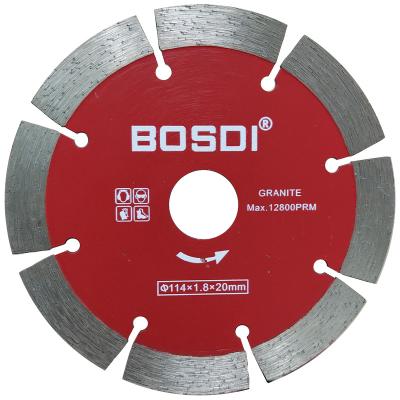 China Sharp Cut Bosdi 300mm to 800mm Diamond Cutting Wheel for Granite Block and Hard Edge Cutting for sale