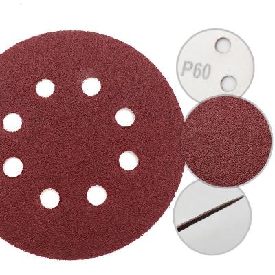 China Long lasting high performance all sizes film backing ceramic sanding disc applied in virtually dust free, wood, compounds, routine shrinkage for sale