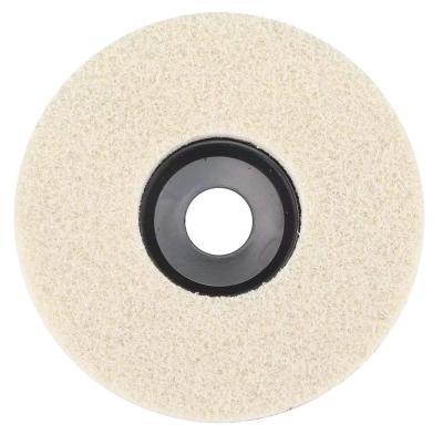 China High Performance Nonwoven Abrasive Disc Fiber Stainless Steel Grinding Wheel Angle Grinder Nylon Polishing Wheel For Metal for sale