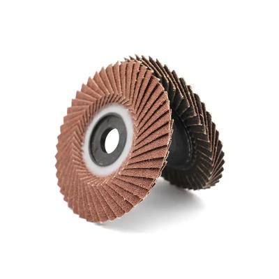 China Sharp Durable Flexible Flap Disc Abrasive Discs For Stainless Steel for sale