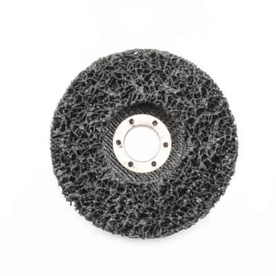 China Sharp& Durable Poly Silicon Carbide Disc Wheel Clean Fin Wheel And Disc Band For Rust Paint Abrasive Tools for sale