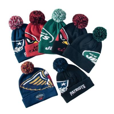 China JOINT Hot Selling American Football NFL Beanie Hats For 32 Teams for sale