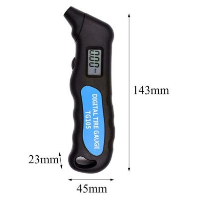 China Multifunctional Digital Tire Pressure Tpms For Car Truck Bicycle Motorcycle 14*4*3.1cm for sale