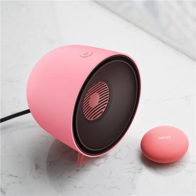 China Mini Portable Quiet Electric Air PTC Car Fan Heater For Home Room for sale