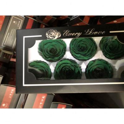 China Wholesale Natural Touch Grade B 5-6cm Preserved Roses Real To Wedding Decor for sale