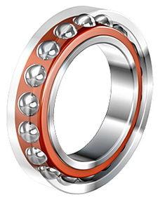 China 7307C Large Angular Contact Ball Bearing Single Row Carbon Steel for sale