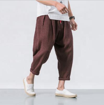 China Wholsale OEM loose pants mens new sale QUICK DRY upper fashionable loose pants for sale