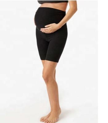 China Spacedye Antibacterial Maternity Biker Short Workout Wear Workout Wear Women for sale