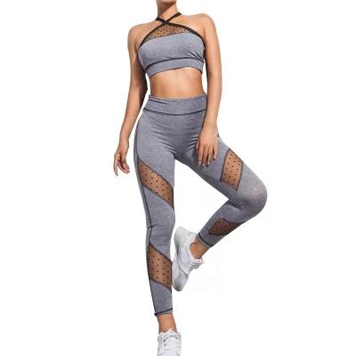 China Wholesale New Arrival Active Fitness Wear Breathable Yoga Wear Mesh Sportswear Jogging Suits Women for sale