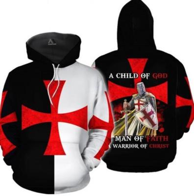 China Anti-wrinkle Knights Templars Halloween Hoodies Sweatshirt Tops Pullover for sale