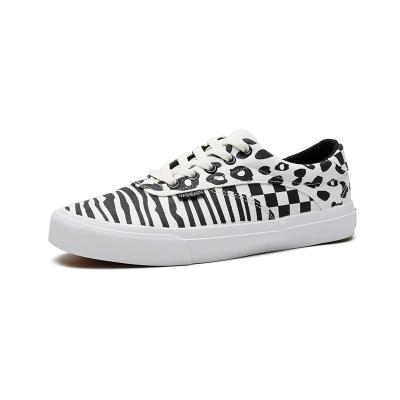 China Cushioning Jiaben Zebra Canvas Shoes Designed By Male Minority Hong Kong And Korean Versatile New Fashion Sports Board Shoes for sale