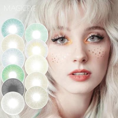 China Cheap Lentes De Contacto Cosmetic Magic Eye Colored Cosmetic Contact Lenses Soft Eye Contacts Lens for sale