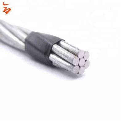 China BS EN 50182 Aluminum Alloy Aerial AAC Bare Bare Aluminum Conductor Cable Conductor Almond 30mm2 for sale