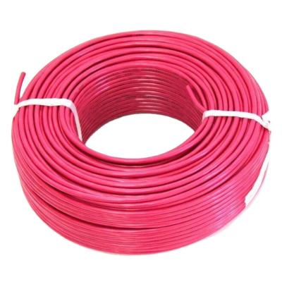 China Solid Copper Wire Indoor HOT PVC Insulated Electrical Wires Power Cable 1.5mm 2.5mm 4mm 6mm 10mm for sale