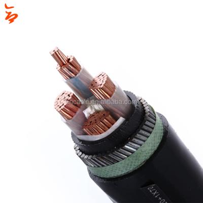 China Power Plant PVC Cable AL Or Copper Armored XLPE Power Cable SWA PVC Electrical Cable XLPE for sale