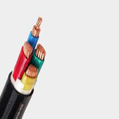 China Construction Low Voltage NYY 4x95mm2 4x25mm2 PVC Copper Power Cable Price for sale