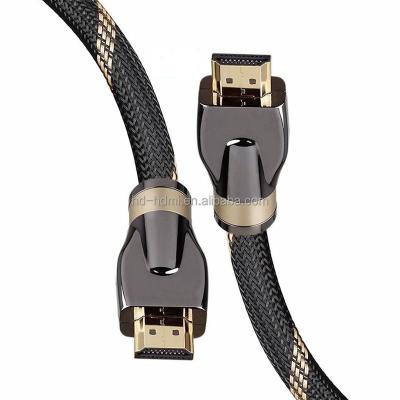 China 2022 High Speed ​​Car Cable 4K 2.0v 18Gbps Gold Plated New HD Male To Male 1080p Ethernet Compatible For Smart Monitor 4K HD1049 for sale