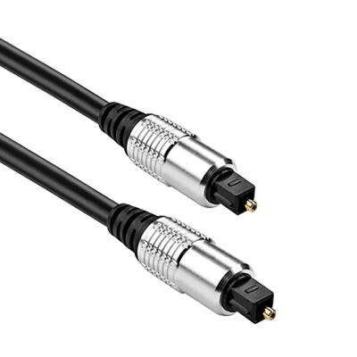 China Camera OEM and Wholesale Premium Stock Digital Optical Audio Cable Toslink To Toslink Cable Fiber With Durable Plated HD201 for sale