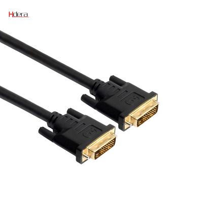 China Dvi Male 24+1 Pin Dual Link Cable 4kdp Car Dvi To Male Gold Plated Cable HD5001 for sale