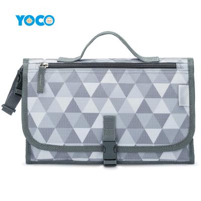 China 100% High Quality Eco-Friendly Diaper Organizer Changing Station Baby Diaper Bag Portable Changing Mat Pads For Baby for sale